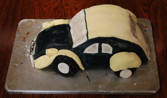 2cv Birthday Cake