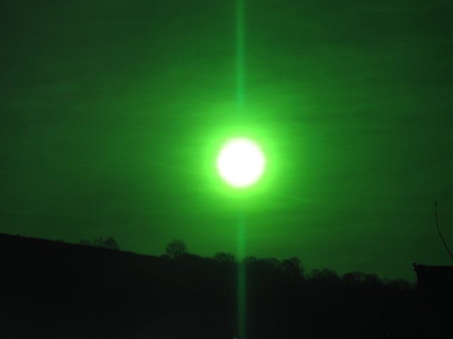 green sun